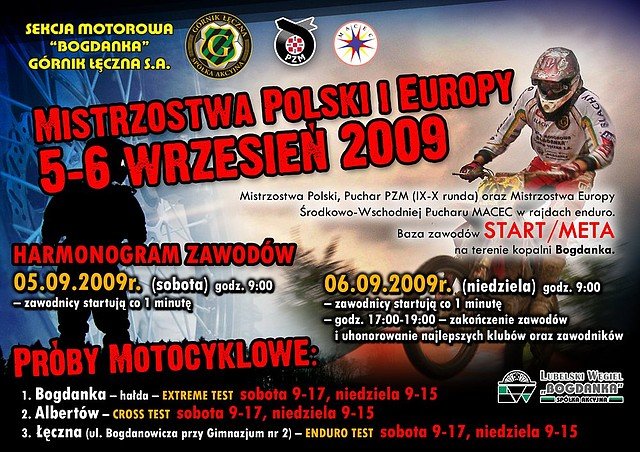 Mistrzostwa Polski i Europy w Rajdach Enduro 