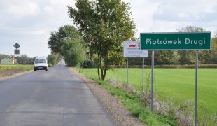 Nowa droga w Ciechankach Krzesimowskich i Piotrówku Drugim