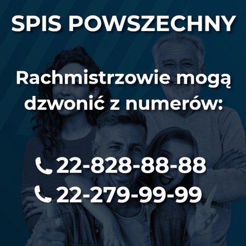Rachmistrzowie spisowi obdzwaniają mieszkańców gminy Łęczna