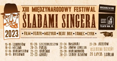 XIII Międzynarodowy Festiwal Śladami Singera