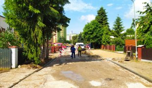 Trwa remont ulicy Kapitana Żabickiego