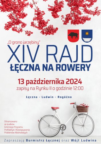 XIV Rajd Łęczna na Rowery – Wyścig o Grono Jarzębiny!