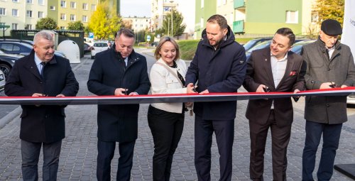 Uroczyste otwarcie ulicy Obrońców Pokoju