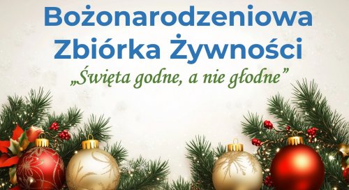 Bożonarodzeniowa zbiórka żywności