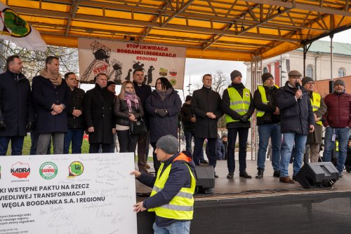 Samorządowcy w obronie kopalni LW Bogdanka