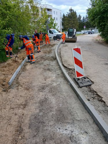 Przebudowa ulicy Cichy Zakątek