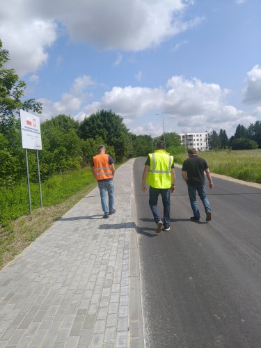 Ulica Cichy Zakątek już gotowa
