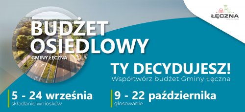 Głosuj i wybieraj projekty z budżetów osiedlowych