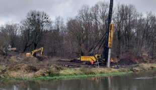 Pierwszy etap budowy kładek już zakończony - kliknij, aby przejść do galerii