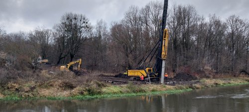 Pierwszy etap budowy kładek już zakończony