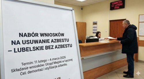 Rusza nabór wniosków na usuwanie azbestu w ramach projektu „Lubelskie bez azbestu”