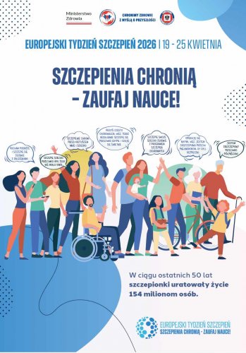 Europejski Tydzień Szczepień 2026: Szczepienia chronią – zaufaj nauce