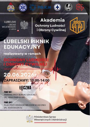Zapraszamy na trening pierwszej pomocy w Łęcznej