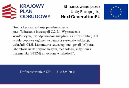 Nowe szkolne laboratoria 