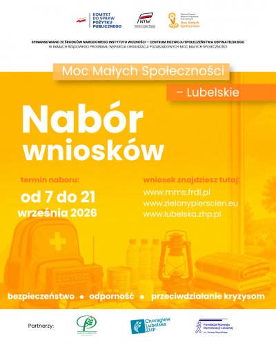 Wsparcie dla lokalnych organizacji i grup nieformalnych