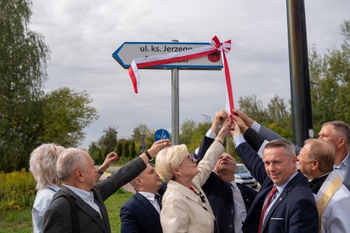 Ulica w Łęcznej nosi imię ks. Jerzego Popiełuszki